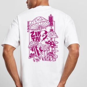Remera "Fungi" Blanca