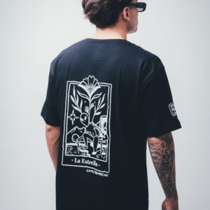 Remera "La Estrella" Negra (Regular - Talle M)