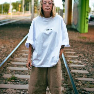 Remera Boxy Blanca